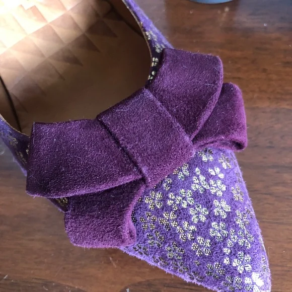 Chie Mihara Purple and Gold Heels 40 - Picture 7 of 12
